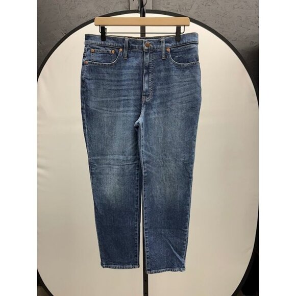 Madewell Denim - Madewell Classic Straight Jean Medium Wash
